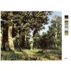 Maľovanie podľa čísel - DUBOVÝ HÁJ (IVAN SHISHKIN)