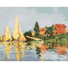 Maľovanie podľa čísel - REGATA V ARGENTEUIL (CLAUDE MONET)