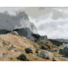 Maľovanie podľa čísel - SKALNATÁ KRAJINA (IVAN SHISHKIN)