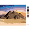 Maľovanie podľa čísel - EGYPT PYRAMÍDY