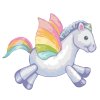 Maľovanie podľa čísel - DÚHOVÝ PLYŠOVÝ JEDNOROŽEC II (SUE ELLEN BROWN)