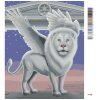 Maľovanie podľa čísel - OKRÍDLENÝ LEV STRÁŽCA (SUE ELLEN BROWN)