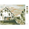 Maľovanie podľa čísel - STODOLA S PLOTOM (HALEY BUSH)