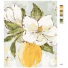 Maľovanie podľa čísel - MAGNÓLIA V ŽLTEJ VÁZE II (HALEY BUSH)