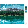 Maľovanie podľa čísel - JEZERO POD HORAMI (TED DAVIS)