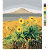 Maľovanie podľa čísel - SLNEČNICA PRED HOROU, USA (TED DAVIS)