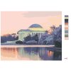 Maľovanie podľa čísel - JEFFERSONOV PAMÄTNÍK, USA (TED DAVIS)
