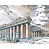 Maľovanie podľa čísel - GRÉCKA STAVBA