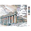 Maľovanie podľa čísel - GRÉCKA STAVBA