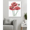 Maľovanie podľa čísel - VLČÍ MÁK TRI KVETY (ALEXANDRIA GILBERT)