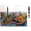 Maľovanie podľa čísel - PARK GÜELL V BARCELONE