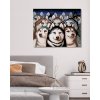 Maľovanie podľa čísel - TLUPA HUSKY