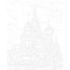 Maľovanie podľa čísel - SAINT BASIL'S CATHEDRAL V MOSKVE