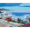 Maľovanie podľa čísel - SANTORINI II