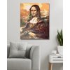 Maľovanie podľa čísel - MONA LISA A VODNÝ MLYN (D. RUSTY RUST)