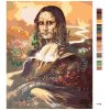 Maľovanie podľa čísel - MONA LISA A VODNÝ MLYN (D. RUSTY RUST)