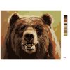 Maľovanie podľa čísel - MEDVEĎ A ÚSMEV (D. RUSTY RUST)