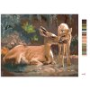 Maľovanie podľa čísel - LEŽIACA SRNA A SRNEC (D. RUSTY RUST)