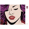 Maľovanie podľa čísel - DIEVČA A FIALKOVÉ VLASY