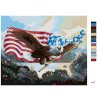 Maľovanie podľa čísel - OROL S VLAJKOU USA (D. RUSTY RUST)