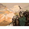 Maľovanie podľa čísel - OROL NAD SKALOU (D. RUSTY RUST)
