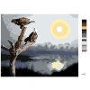 Maľovanie podľa čísel - DVA ORLI NA KONÁRI (D. RUSTY RUST)