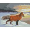 Maľovanie podľa čísel - LÍŠKA V ZIME (D. RUSTY RUST)