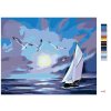 Maľovanie podľa čísel - ČAJKA NAD MOROM (D. RUSTY RUST)