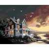 Maľovanie podľa čísel - ZELENÝ DOM PO ZOMETENÍ (D. RUSTY RUST)