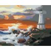 Maľovanie podľa čísel - MAJÁK PRI SÚMRAKU (D. RUSTY RUST)