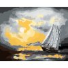 Maľovanie podľa čísel - PLACHETNICA PLÁVAJÚCA PO MORI PO BÚRKE (D. RUSTY RUST)