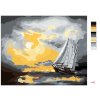 Maľovanie podľa čísel - PLACHETNICA PLÁVAJÚCA PO MORI PO BÚRKE (D. RUSTY RUST)