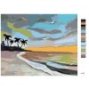 Maľovanie podľa čísel - POBREŽIE A ZÁPAD SLNKA (D. RUSTY RUST)