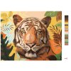 Maľovanie podľa čísel - TIGER A LISTY (D. RUSTY RUST)