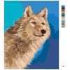 Maľovanie podľa čísel - VLK PORTRÉT II (D. RUSTY RUST)