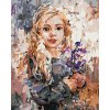 Maľovanie podľa čísel - DIEVČA SO ZVONČEKAMI