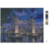 Maľovanie podľa čísel - TOWER BRIDGE V NOCI