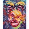 Maľovanie podľa čísel - BOZKÁVAJÚCE OPICE