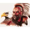 Maľovanie podľa čísel - INDIÁN A OROL