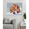 Maľovanie podľa čísel - CROISSANT A ČEREŠNE (MYROSLAVA VOLOSCHUK)