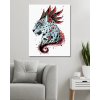 Maľovanie podľa čísel - OZDOBENÝ LEOPARD