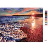 Maľovanie podľa čísel - ZÁPAD SLNKA NA BREHU PLÁŽE II