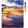 Maľovanie podľa čísel - ZÁPAD SLNKA NA BREHU PLÁŽE
