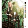 Maľovanie podľa čísel - LEGOLAS V LESE (PÁN PRSTENOV)