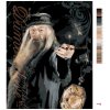 Maľovanie podľa čísel - PLAGÁT DUMBLEDORE A HORCRUX (HARRY POTTER)