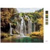 Maľovanie podľa čísel - VODOPÁD V JESENI