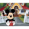 Maľovanie podľa čísel - MICKEY MOUSE PRED DOMČEKOM