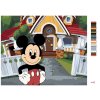 Maľovanie podľa čísel - MICKEY MOUSE PRED DOMČEKOM