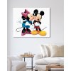 Maľovanie podľa čísel - MICKEY MOUSE DOSTAL OD MINNIE PUSU NA TVÁR