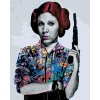 Maľovanie podľa čísel - POP ART PRINCEZNA LEIA (STAR WARS)